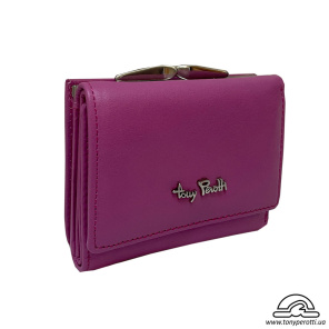 Портмоне кожаное Contatto 1527D dalia розовый