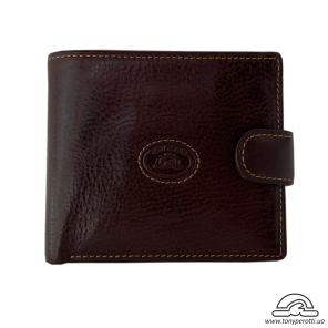 Портмоне кожаное Italico 2569A moro коричневый