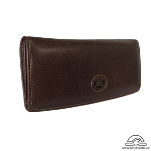 Портмоне кожаное Italico 2701Z moro коричневый