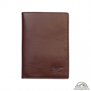 Обложка для паспорта кожаная Monterosso 4103 rosso красный
