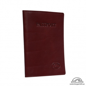Обложка для паспорта кожаная Italico 1597  rosso красный