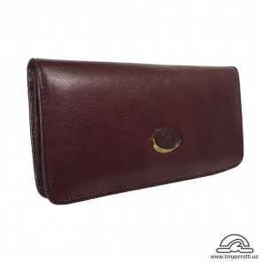 Портмоне кожаное Topkapi 3448 melanzana баклажан