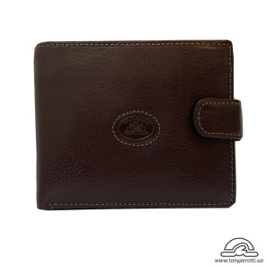 Портмоне кожаное Italico 3341A-Q moro коричневый