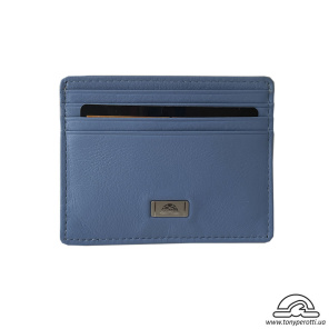 Кредитница кожаная Contatto 2236N baby голубой