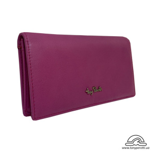 Портмоне кожаное Contatto 2770+RFID dalia розовый