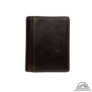 Кредитница кожаная Italico 1034N moro коричневый