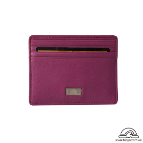 Кредитница кожаная Contatto 2236N dalia розовый