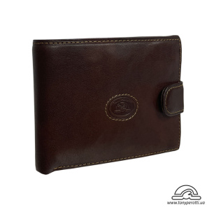 Портмоне кожаное Italico 534A-Z moro коричневый